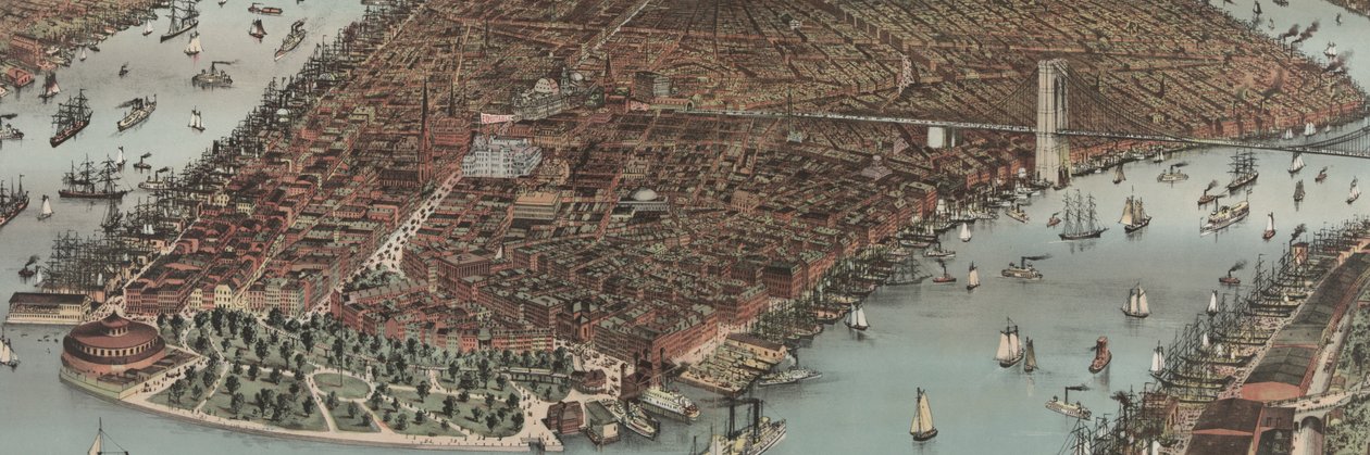 La ville de New York - Nathaniel Currier