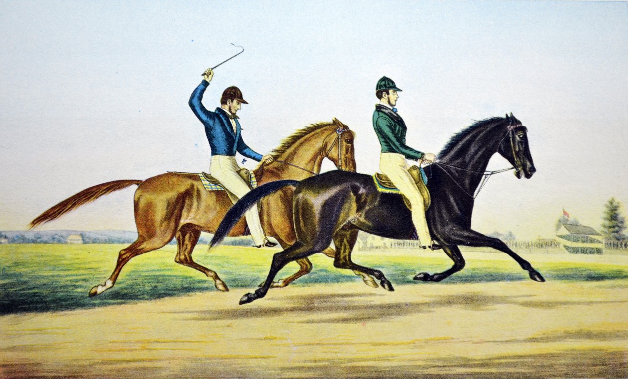 Mac et Zachary Taylor - N. and Ives, J.M. Currier