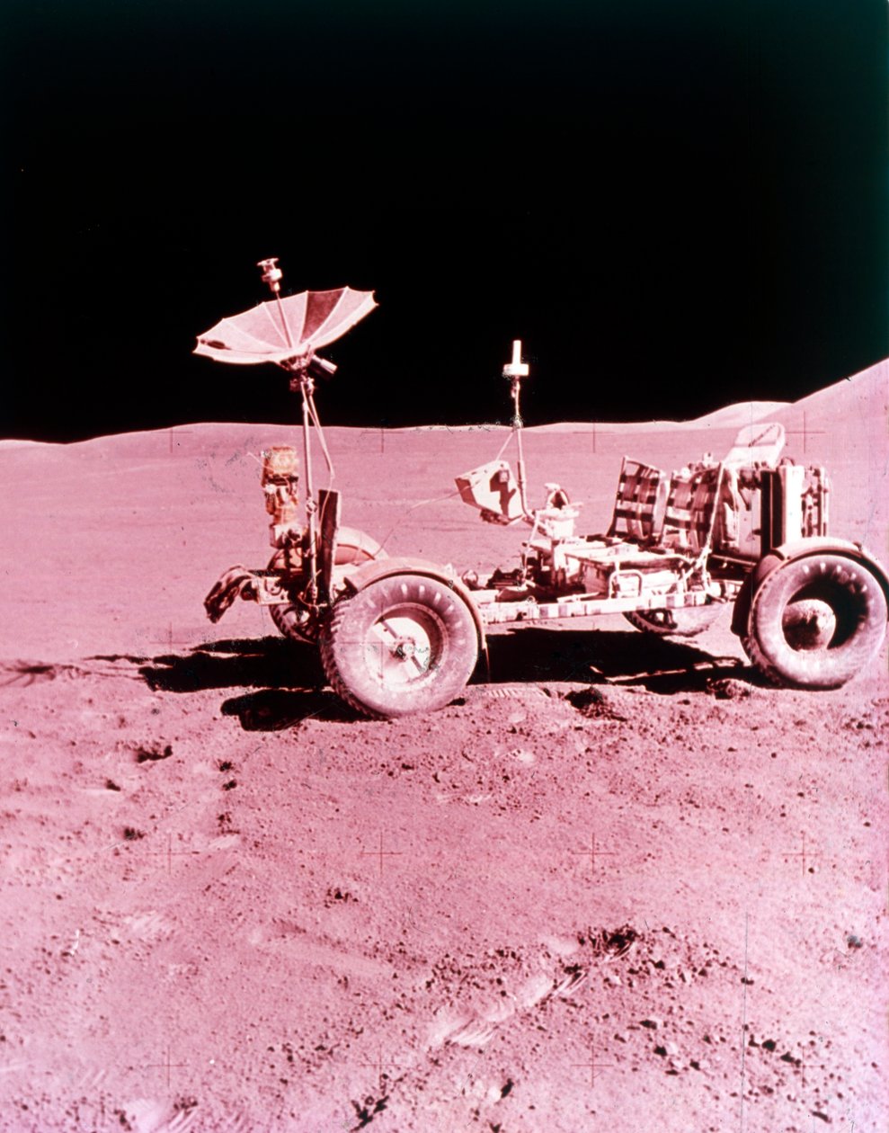 Le premier véhicule lunaire, Apollo 15, juillet 1971 - NASA Images