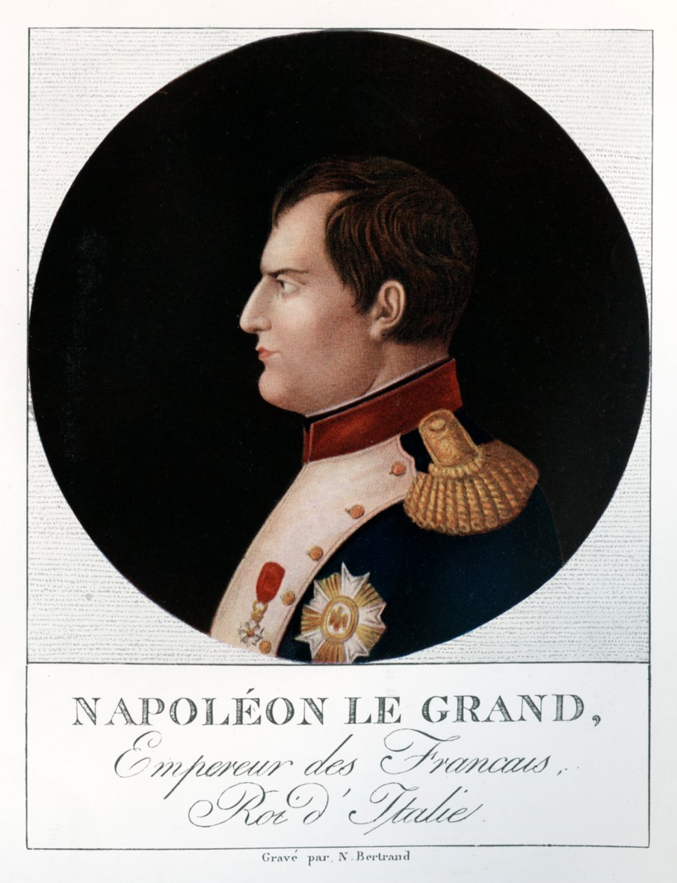 Empereur Napoléon Bonaparte, 1769-1821, 1912 - N. Bertrand