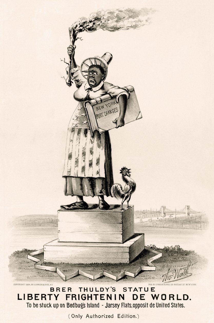 La Statue de la Liberté de Brer Thuldy effraie le monde : d