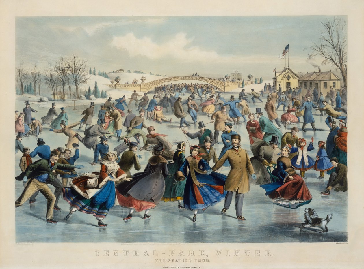 Central Park, hiver – L