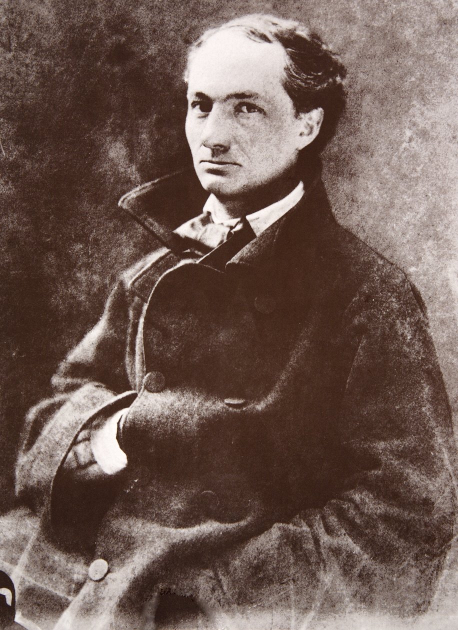 Charles Baudelaire, 1855 - Nadar