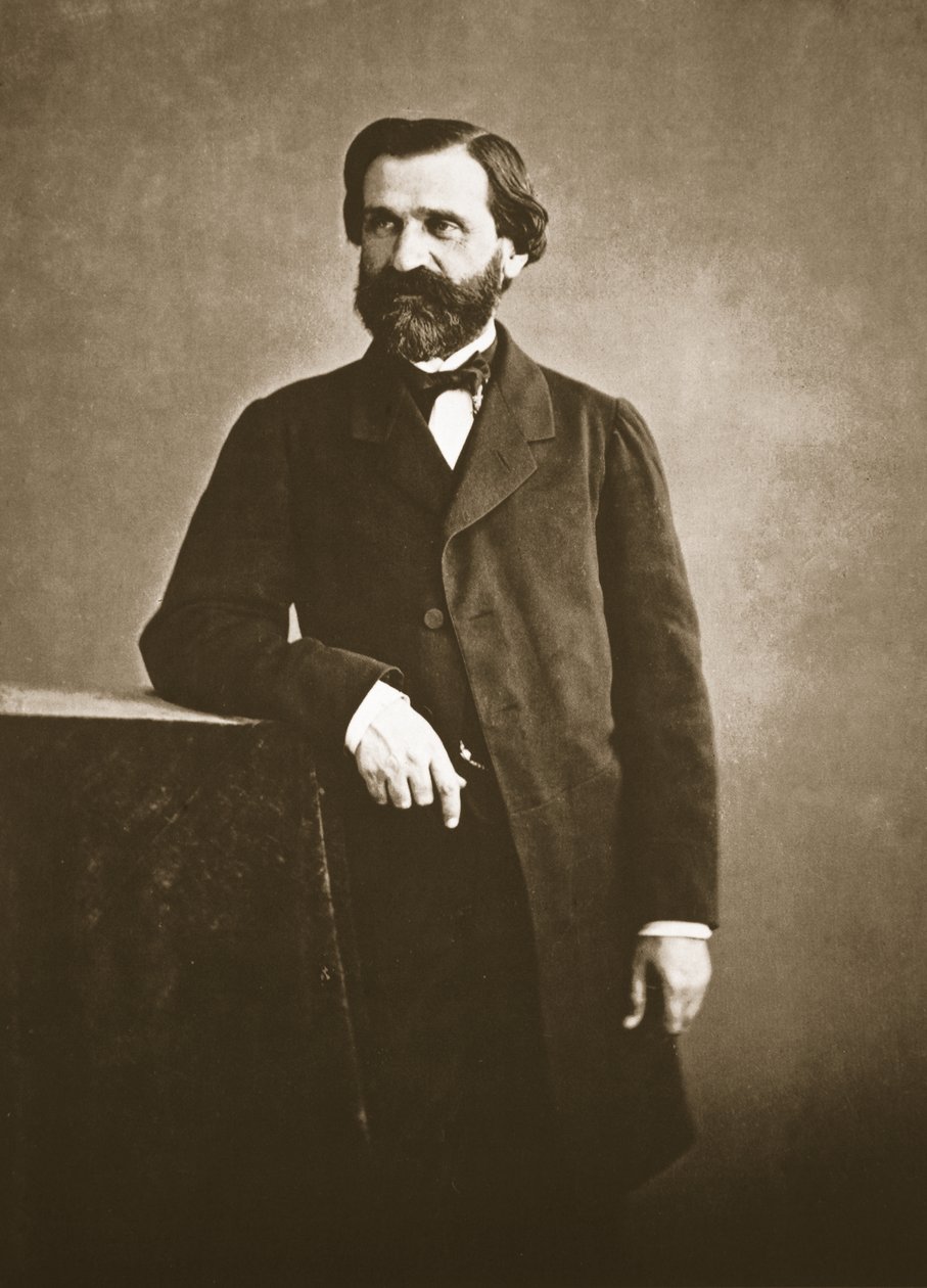 Guiseppe Verdi, 1860 - Nadar
