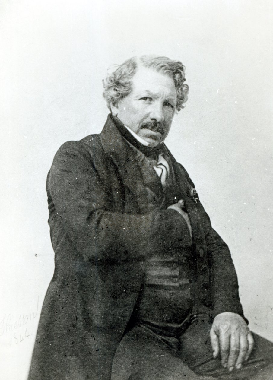 Portrait de Louis-Jacques Daguerre (1787-1851) - Nadar
