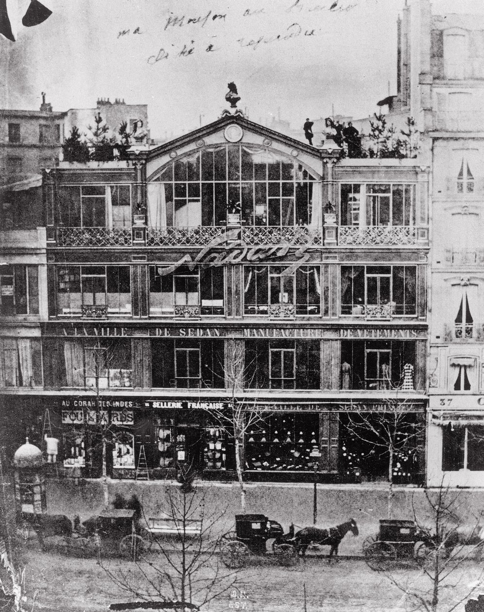 Studio de Nadar au 35 Boulevard des Capucines, Paris, c.1855 - Nadar