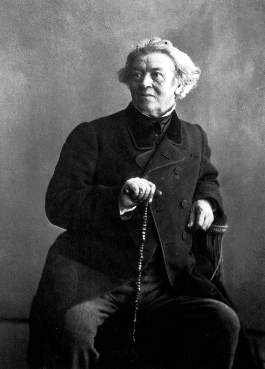 Camille Corot, peintre français, photographié par Nadar - Nadar