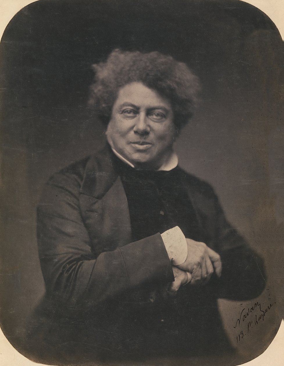 [Album contenant des photographies, gravures, dessins et publications concernant ..., novembre 1855 - Nadar