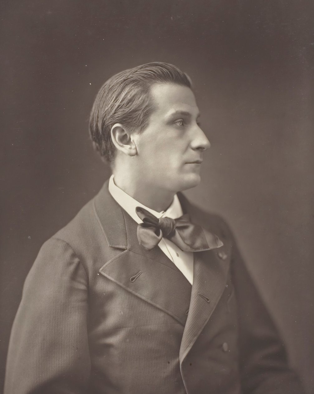 François Coppée, poète et romancier français, 1842-1908, vers 1876 - Nadar