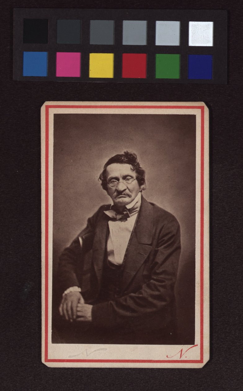 Moritz Gottlieb Saphir (1795-1858), écrivain, journaliste, satiriste - Nadar