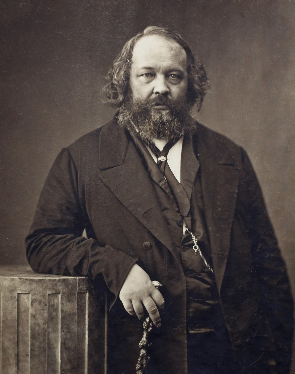 Portrait de Mikhaïl Alexandrovitch Bakounine, vers 1860 - Nadar