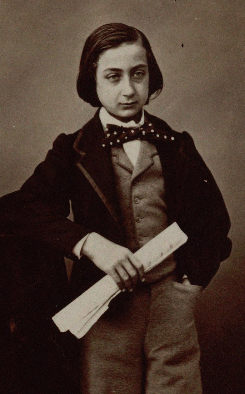 Portrait du violoniste et compositeur Henri Ketten 1848-1883 - Nadar