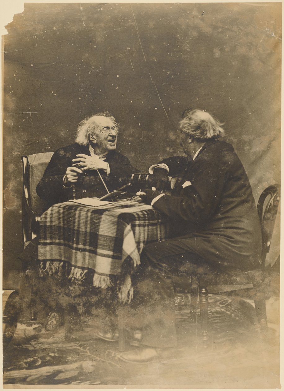 [Nadar avec Marie-Eugène Chevreul à l