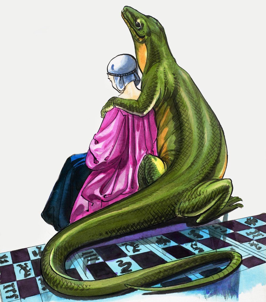 Le lézard des fées, tiré de Contes de fées de nombreux pays - Nadir Quinto