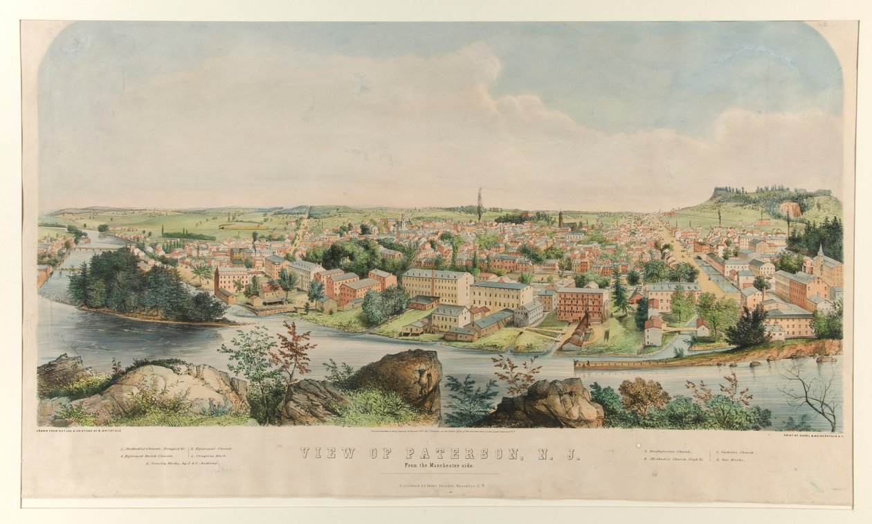Vue de Paterson, N.J. - Nagel and Weingarten