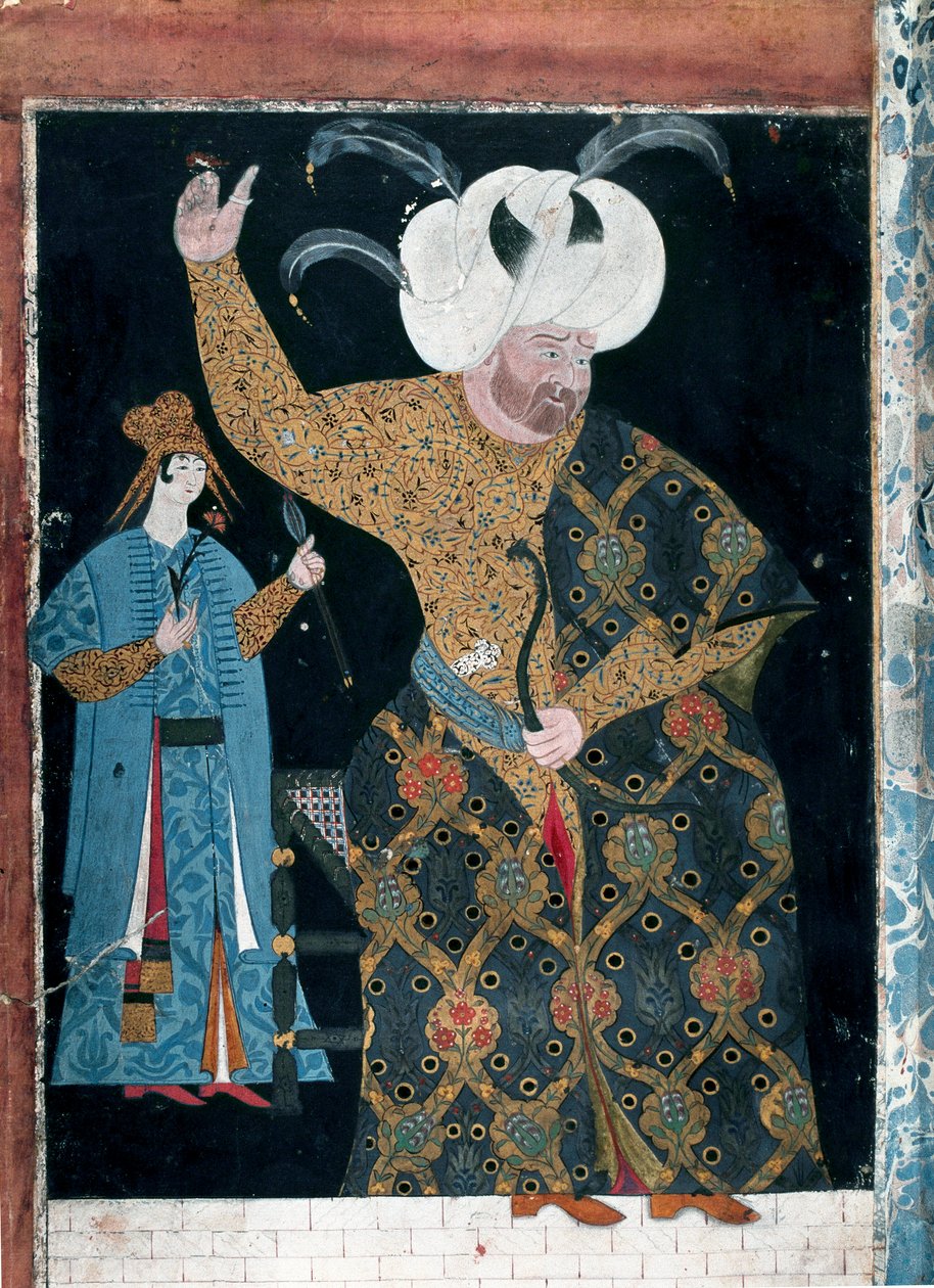 Portrait du sultan Selim II - Nakkep called Nigari Reis Haydar