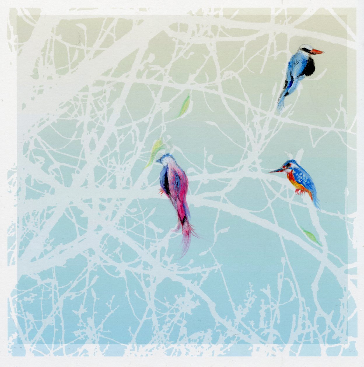 Trois petits oiseaux, 2016 - Nancy Moniz Charalambous