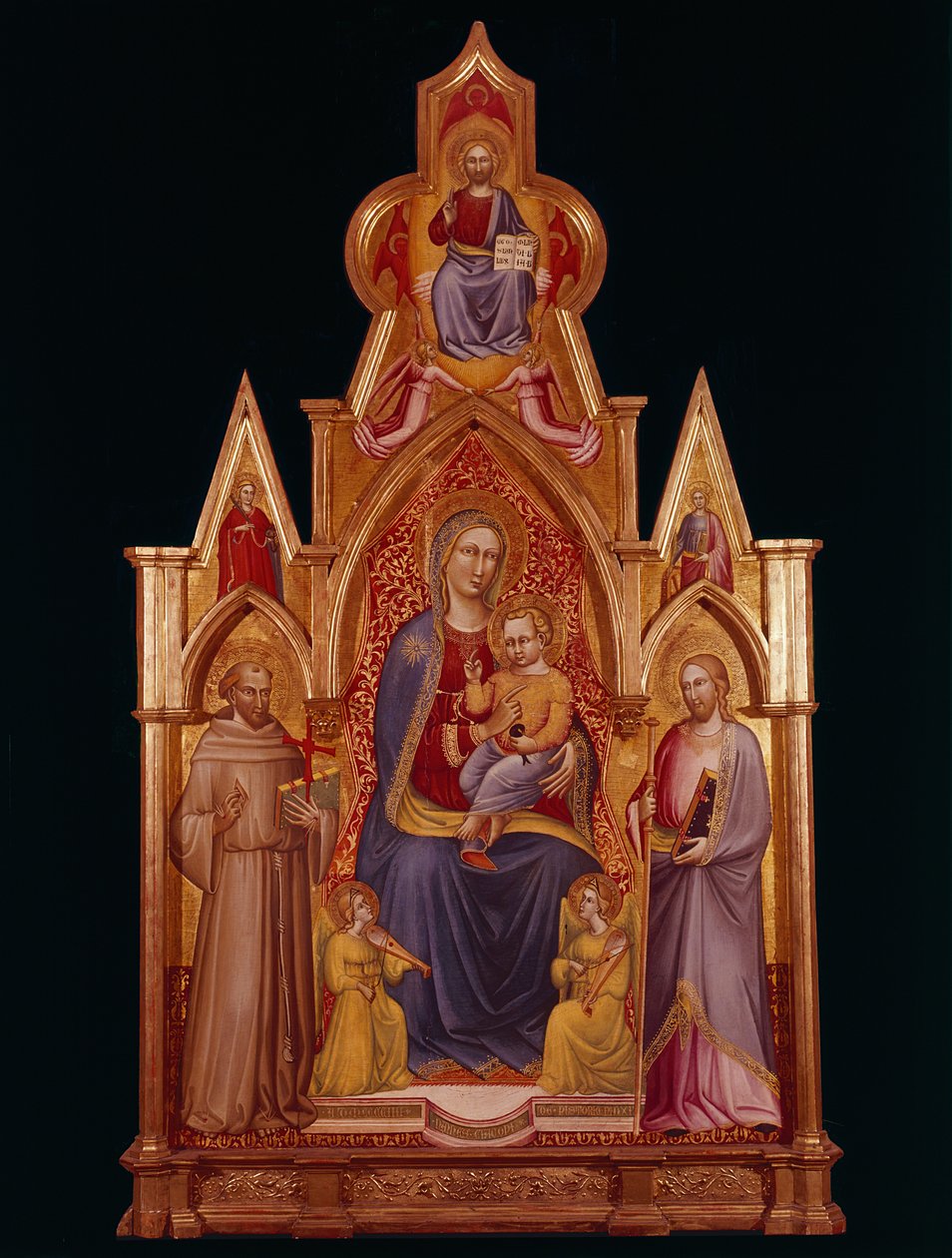 Madone et Enfant avec des Saints - Nanni di Jacopo
