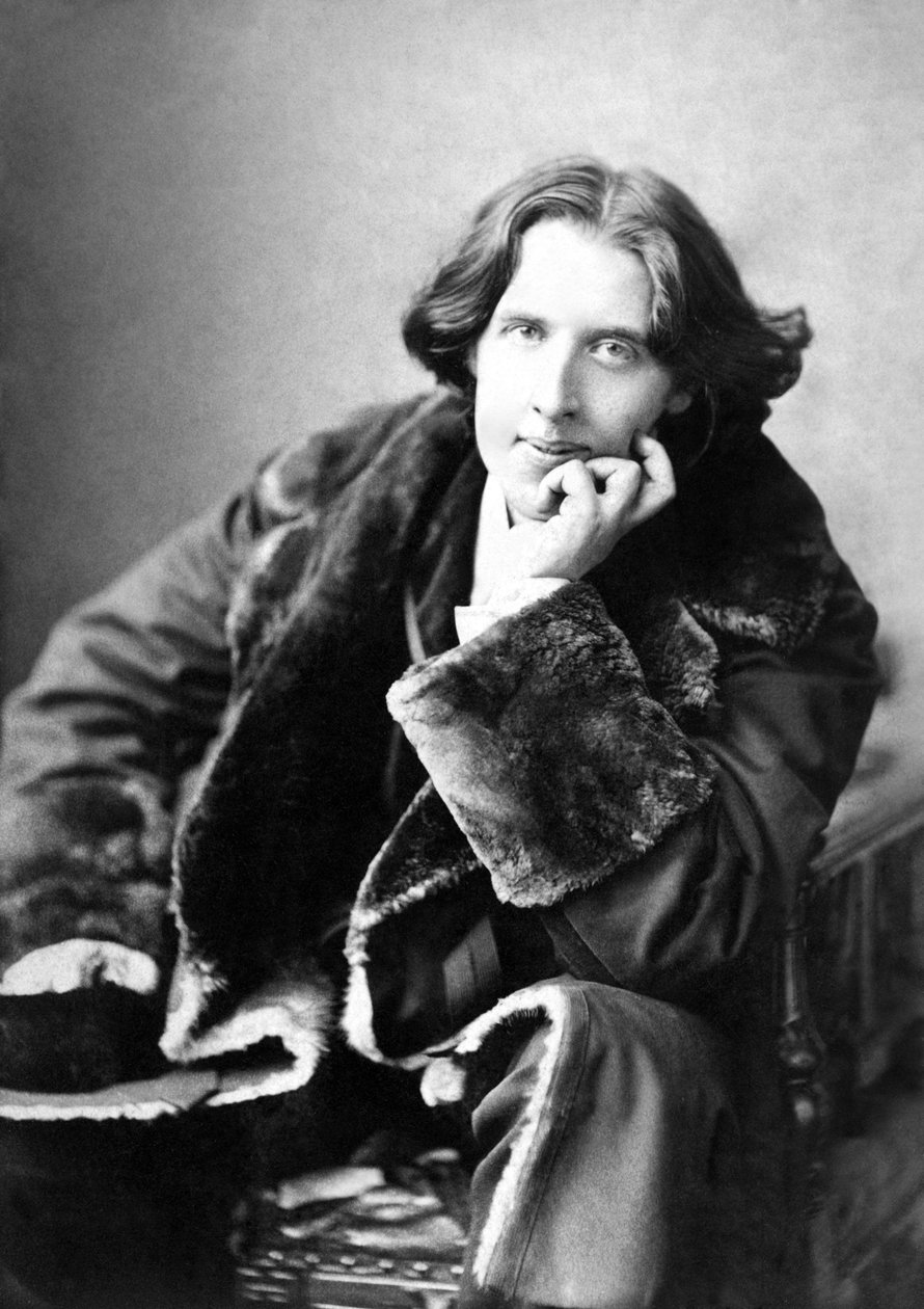 Oscar Wilde dans son manteau préféré, 1882 - Napoleon Sarony