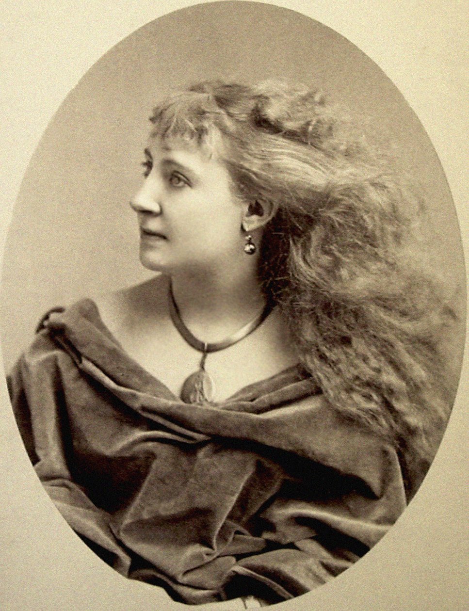 Portrait de Lydia Thompson, vers 1865 - Napoleon Sarony