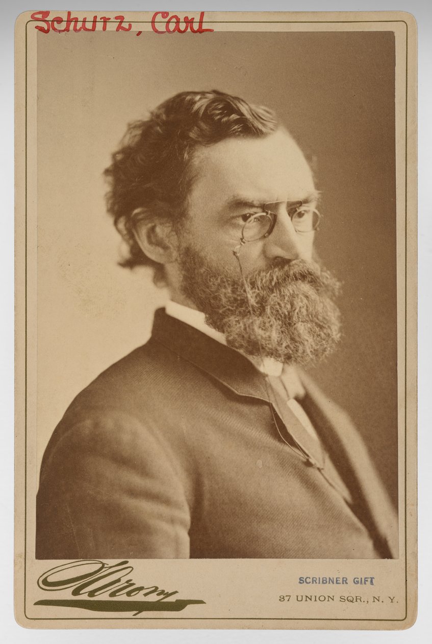 Carl Schurz - Napoleon Sarony