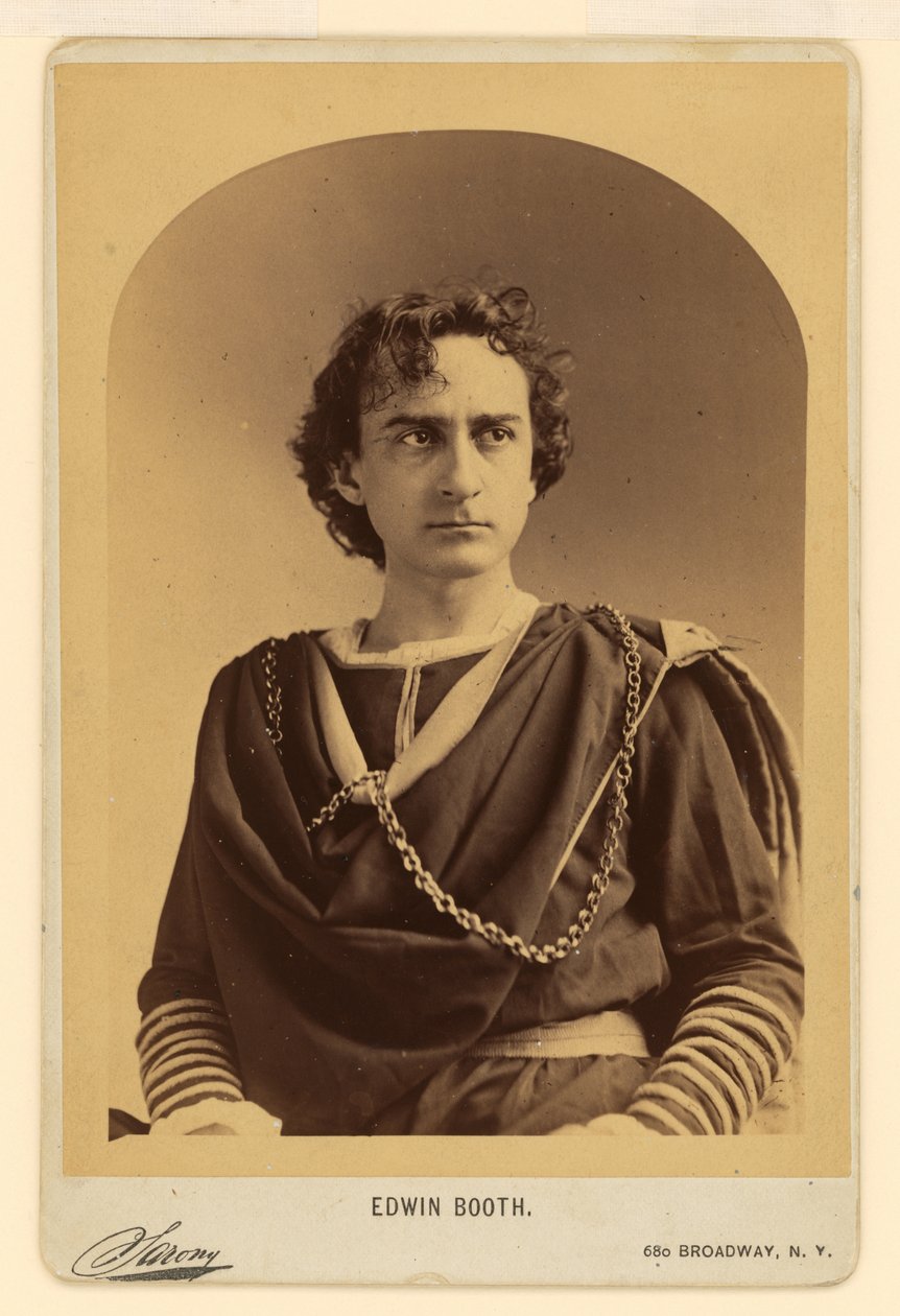 Edwin Booth - Napoleon Sarony