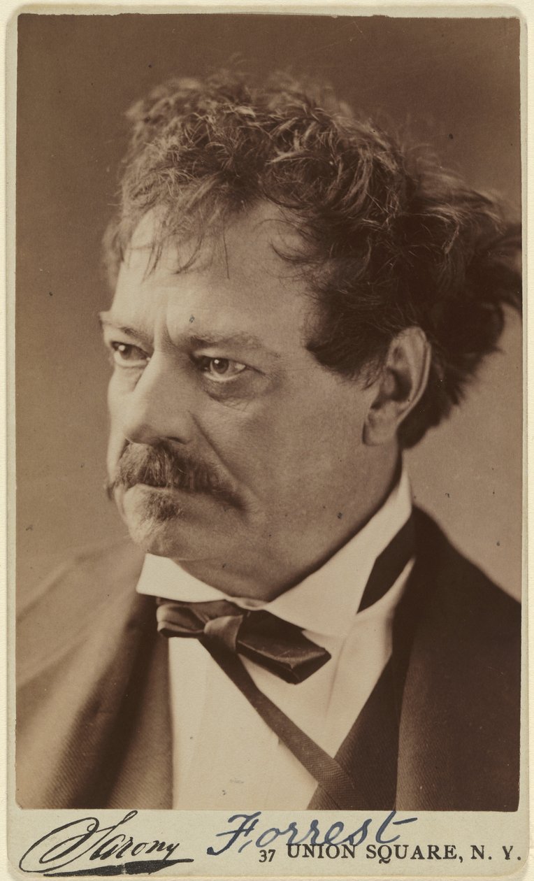 Edwin Forrest - Napoleon Sarony