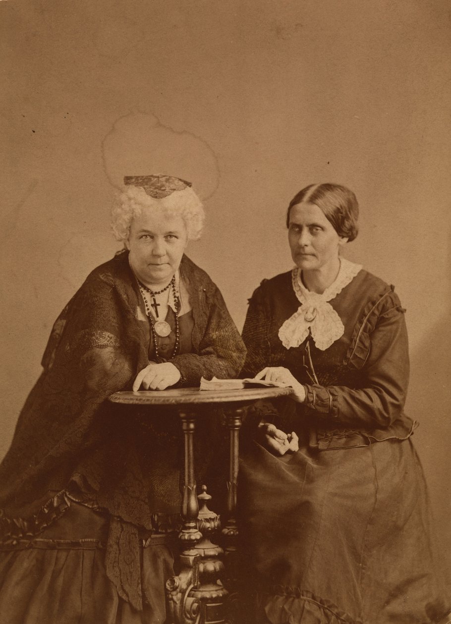 Elizabeth Cady Stanton et Susan B. Anthony - Napoleon Sarony