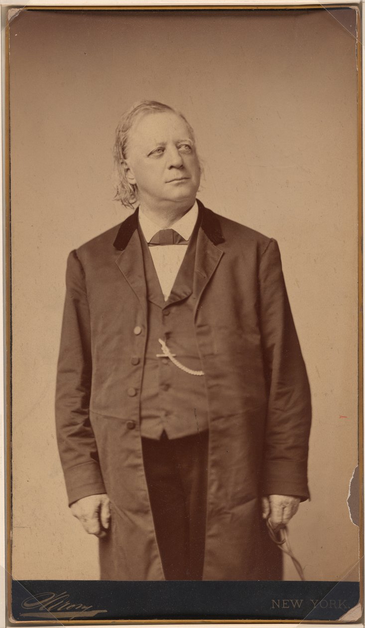 Henry Ward Beecher - Napoleon Sarony