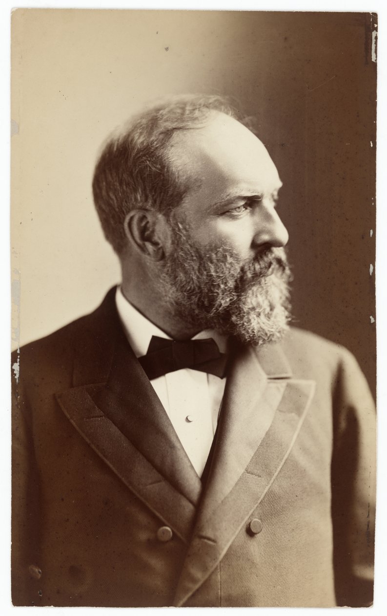 James Garfield - Napoleon Sarony