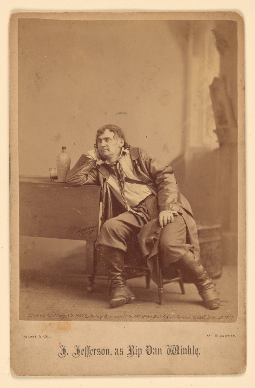 Joseph Jefferson - Napoleon Sarony