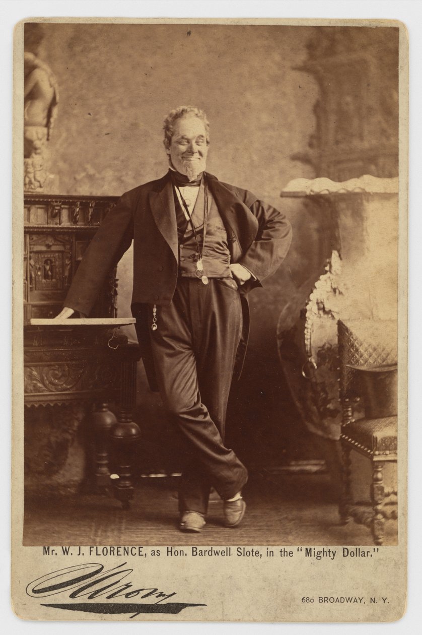 William Jermyn Florence - Napoleon Sarony