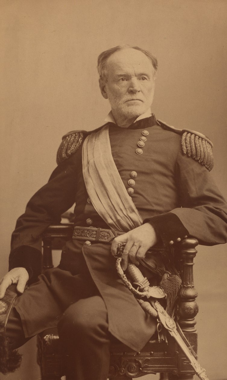 William T. Sherman - Napoleon Sarony