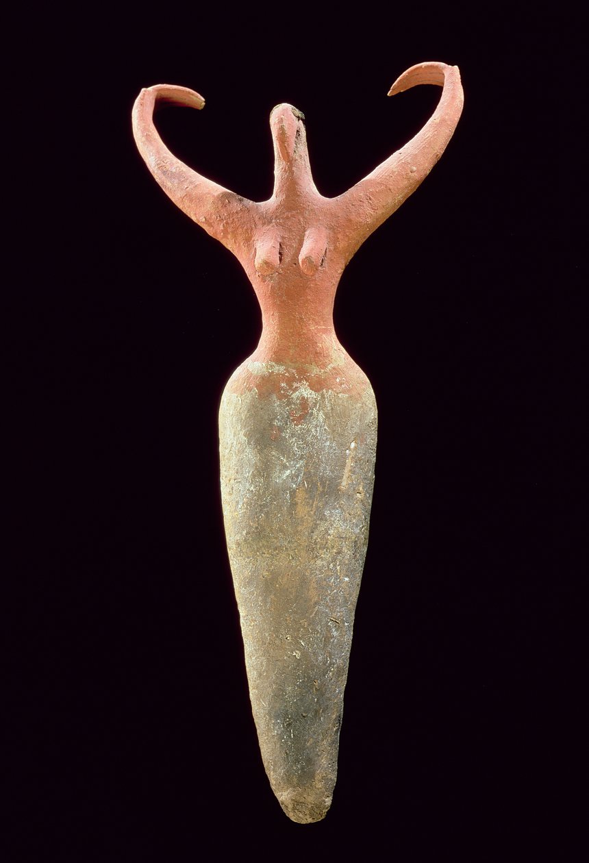 Figurine féminine, d