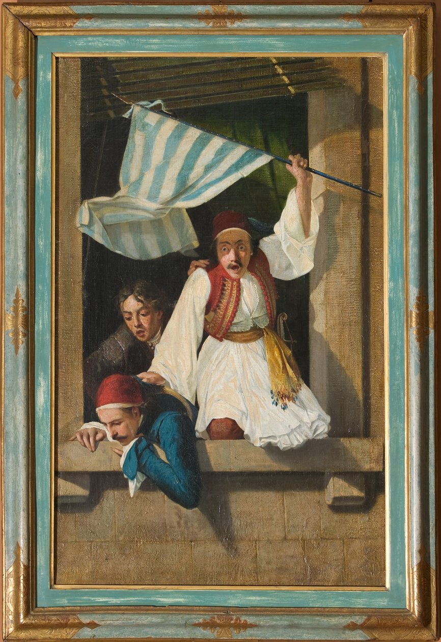 Scène de la Révolution grecque - Narciso Malatesta