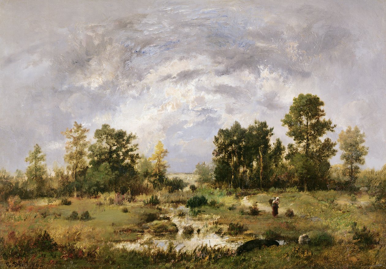 Paysage boisé, 1870 - Narcisse Virgile Diaz de la Peña