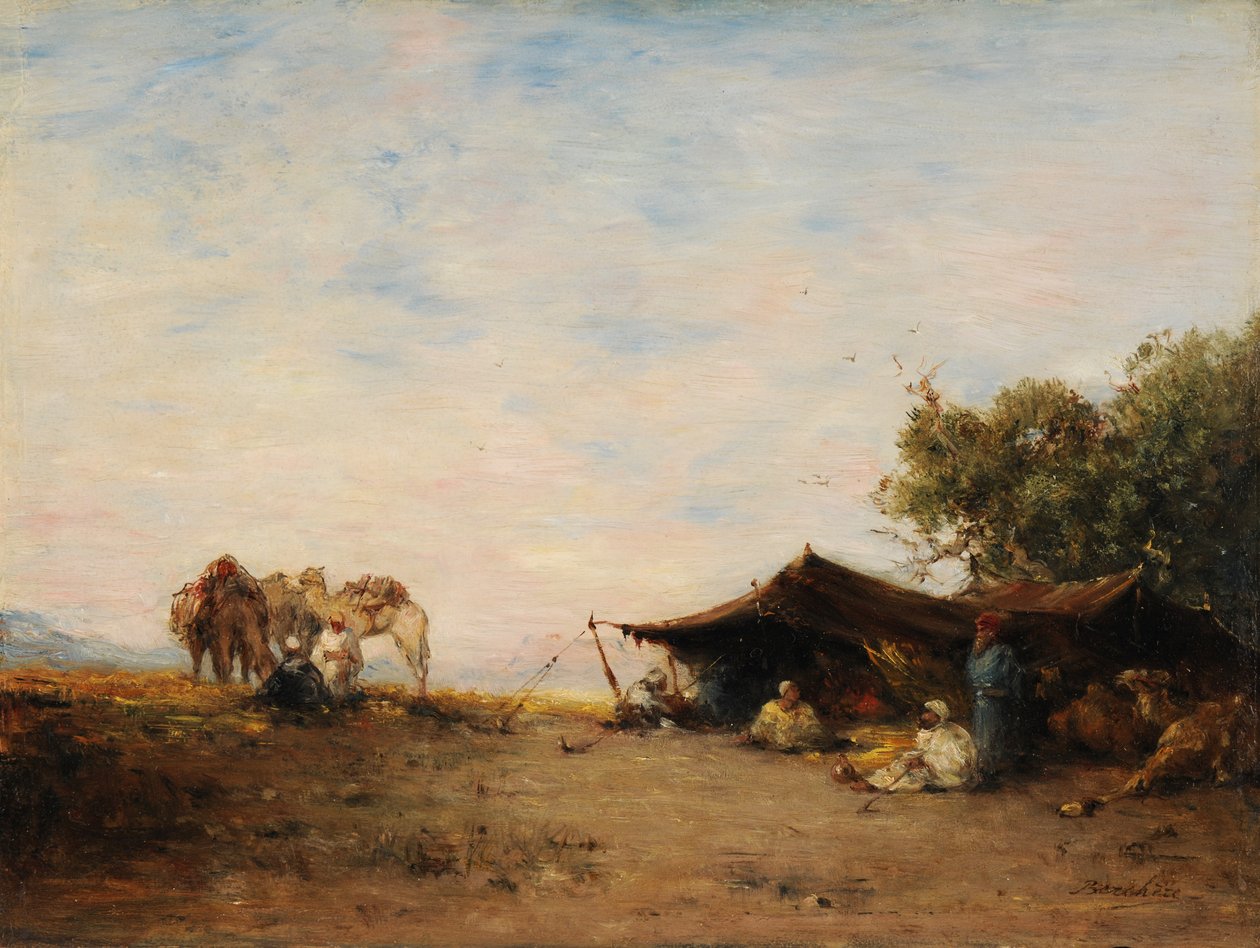 Un gourbi - Narcisse Berchere