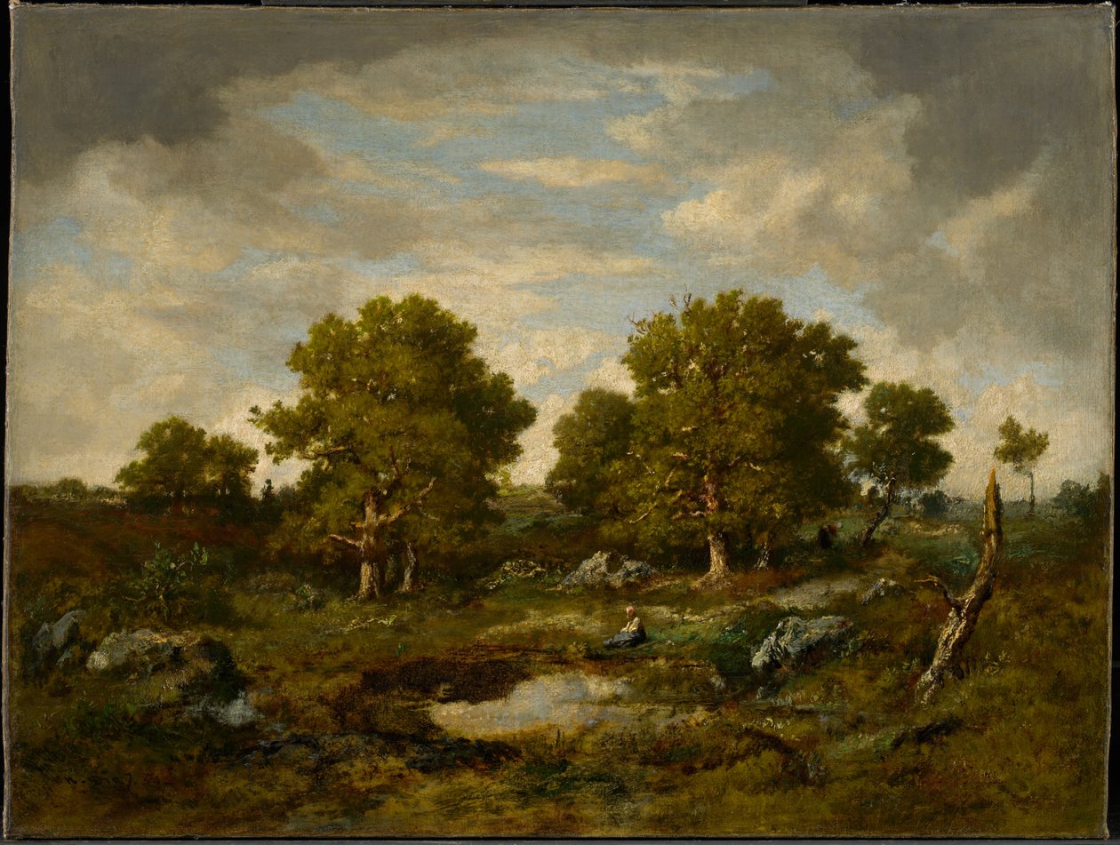 Les deux grands chênes - Narcisse Virgile Diaz de la Peña