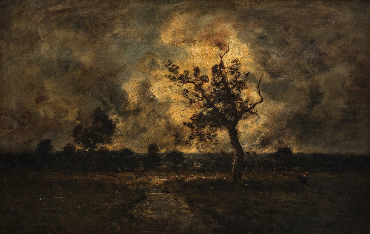 Atmosphère orageuse - Narcisse Virgile Diaz de la Peña