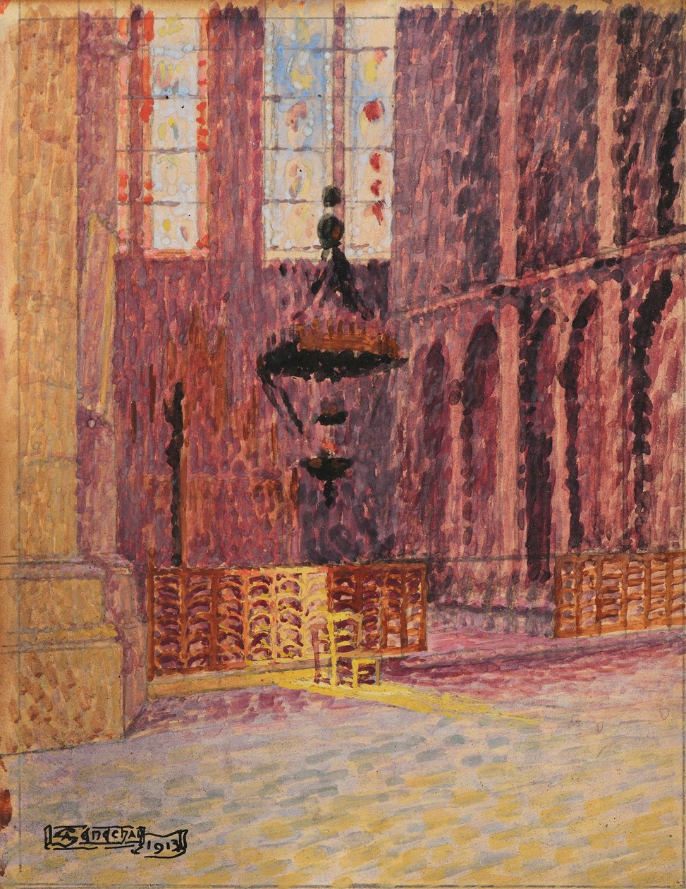 Notre Dame de Reims, La Chapelle Absidiale - Narcisse Virgilio Díaz