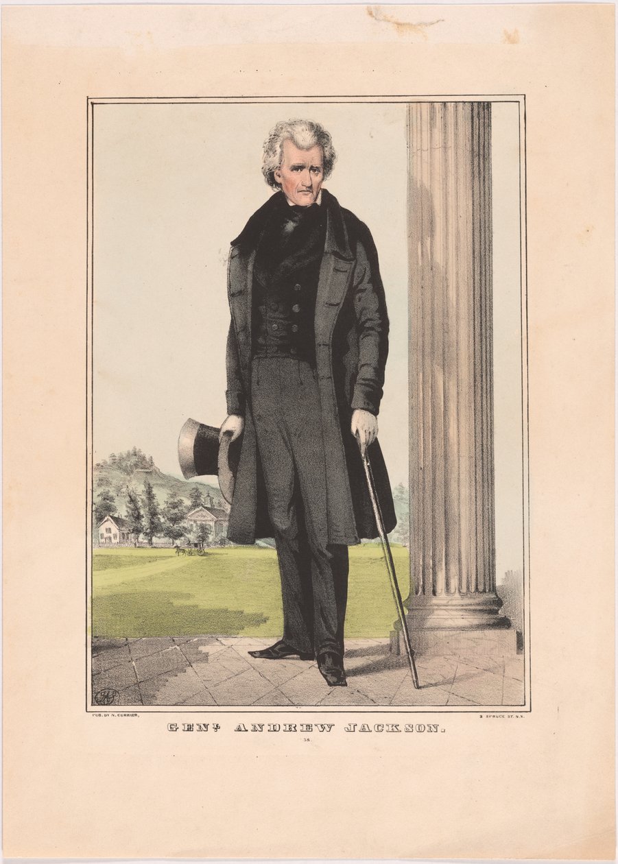 Andrew Jackson - Nathaniel Currier
