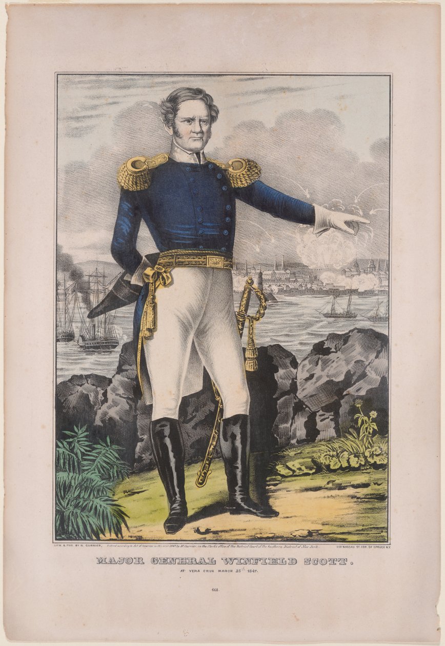 Général Winfield Scott - Nathaniel Currier