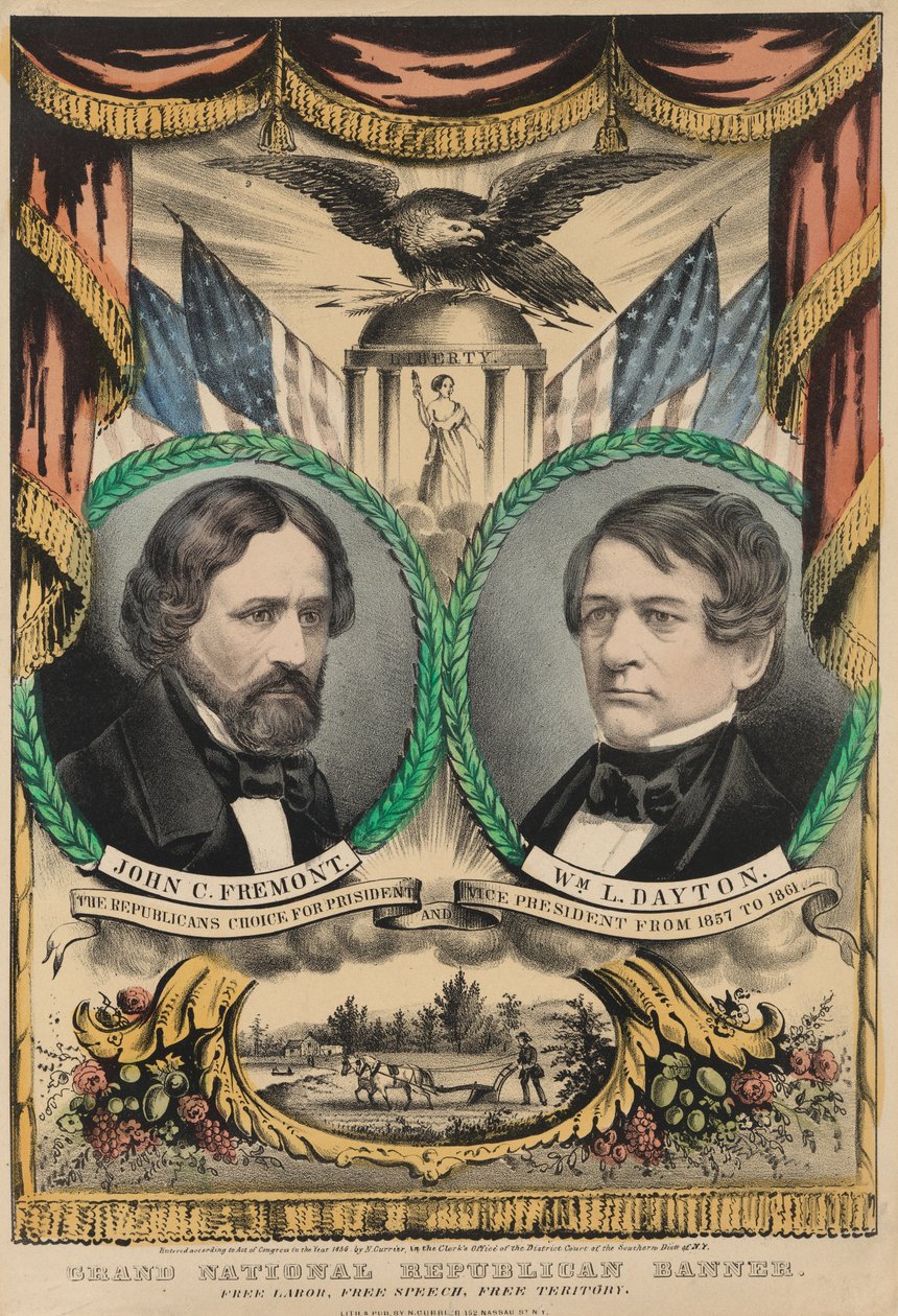 Grande bannière nationale républicaine - Nathaniel Currier