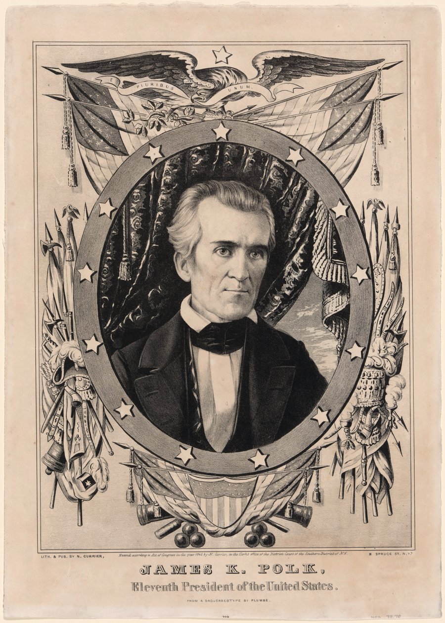 James K. Polk - Nathaniel Currier