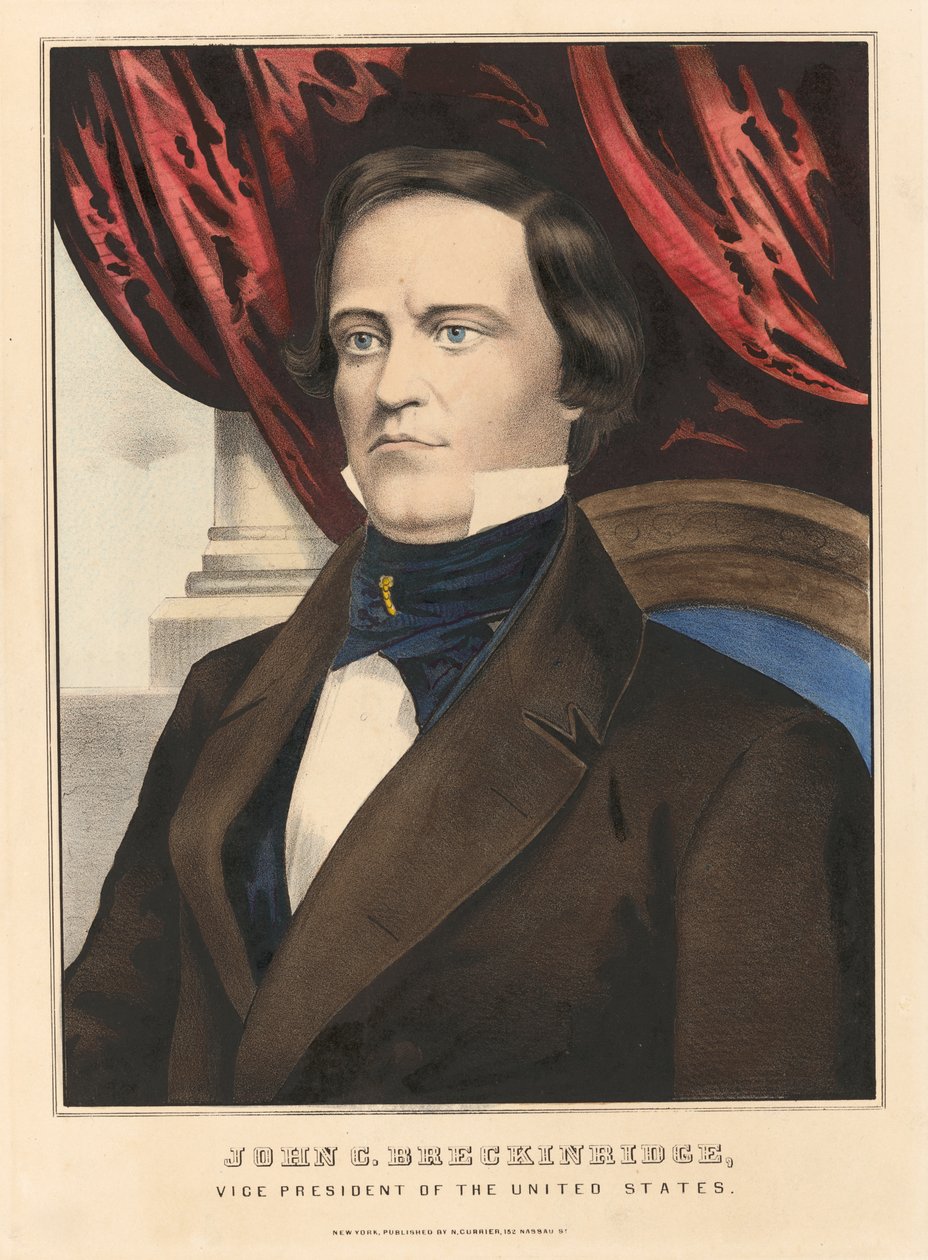 John Cabell Breckinridge - Nathaniel Currier
