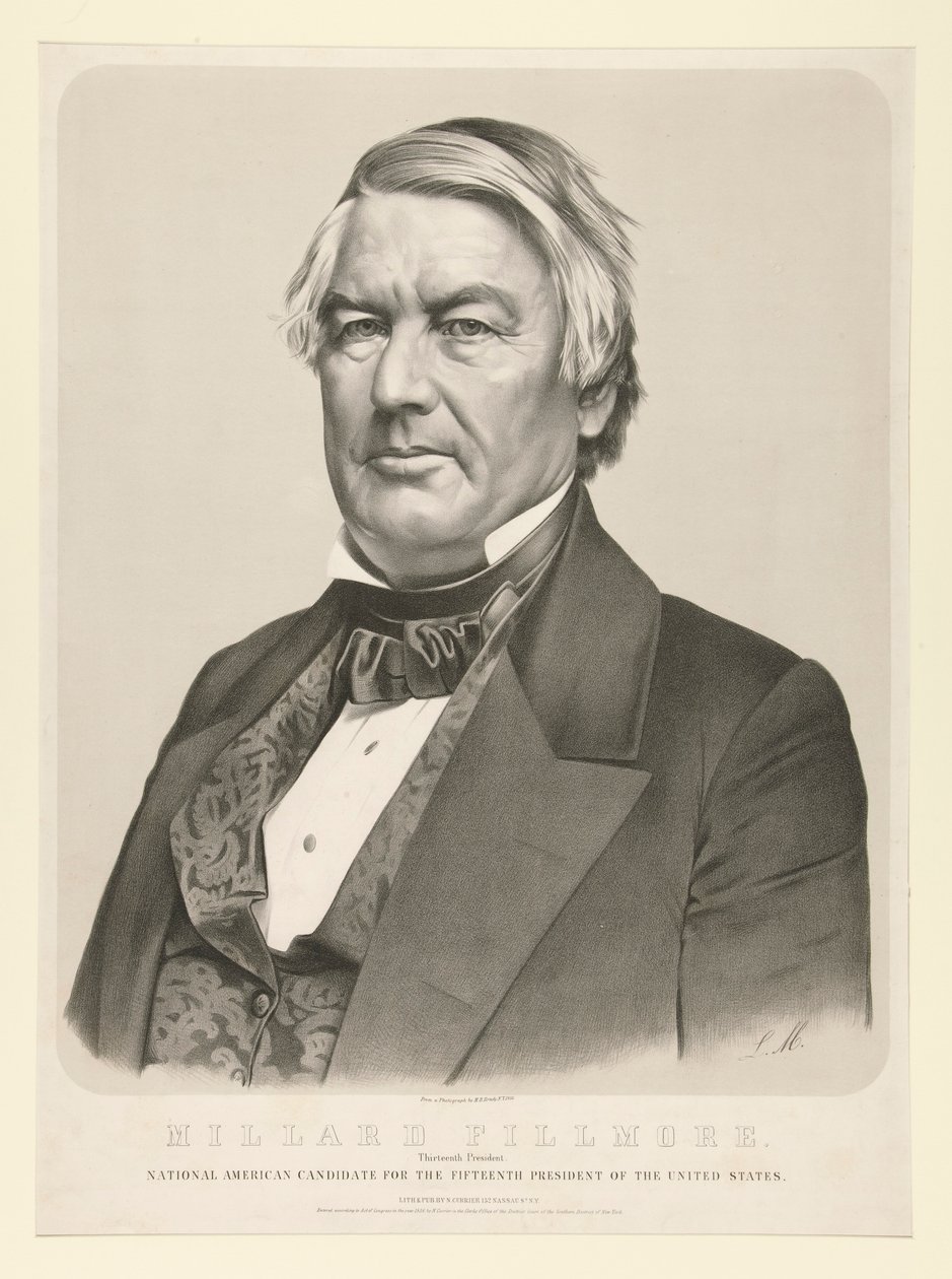 Millard Fillmore, treizième président - Nathaniel Currier