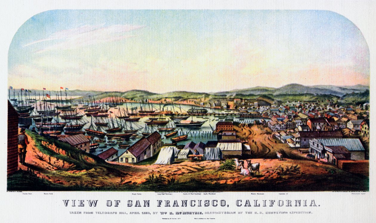 San Francisco, Californie, 1850 1937 - Nathaniel Currier