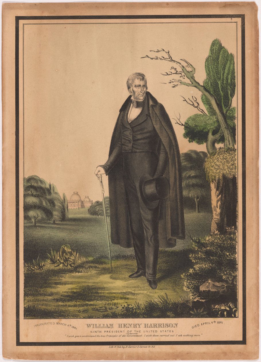William Henry Harrison - Nathaniel Currier