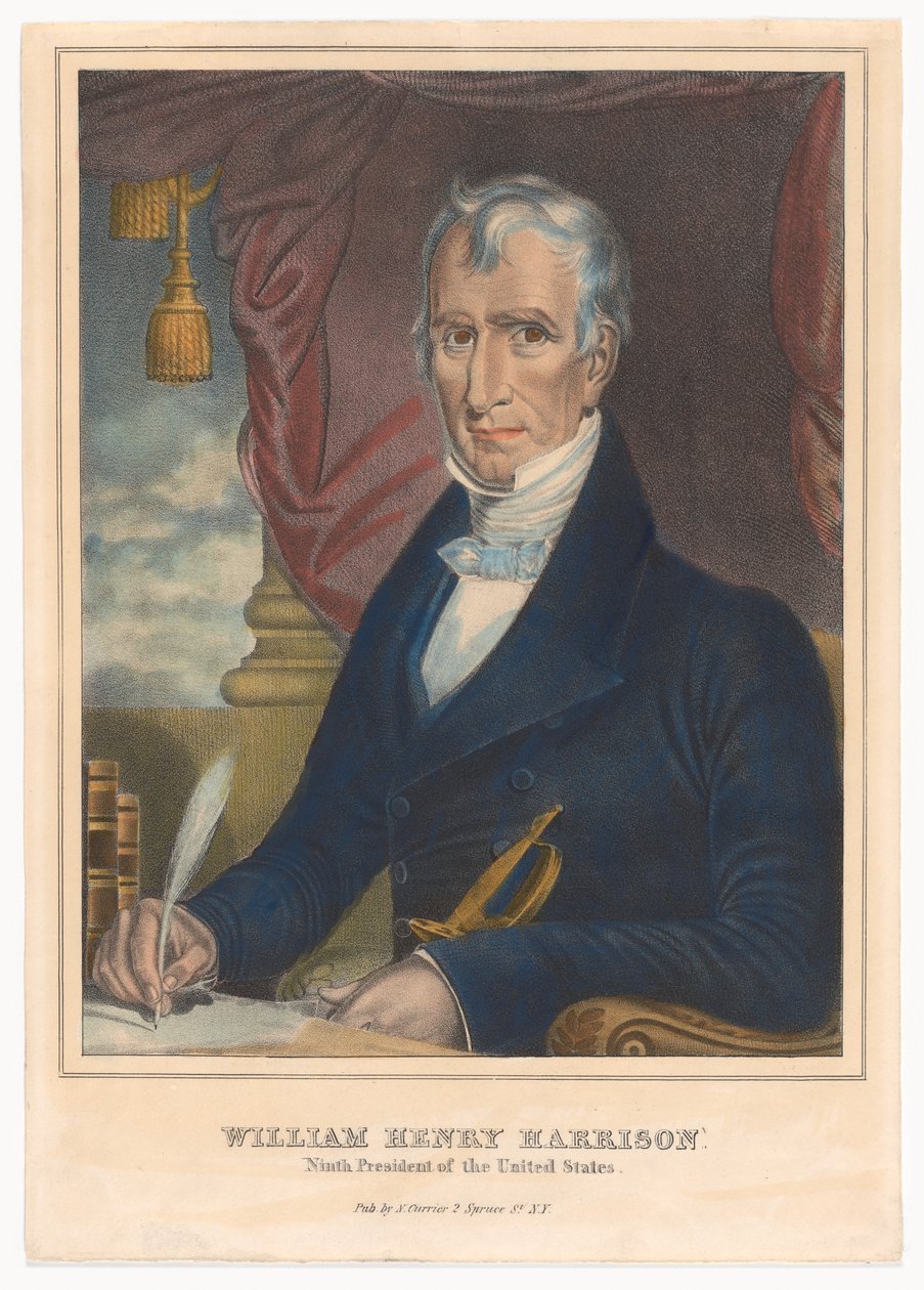 William Henry Harrison - Nathaniel Currier