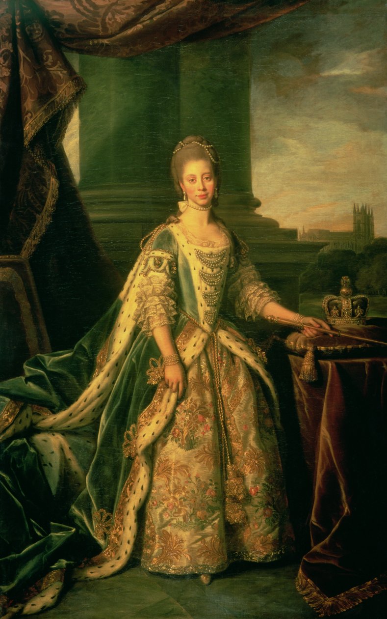 Portrait de Sophie Charlotte (1744-1818) - Nathaniel Dance Holland